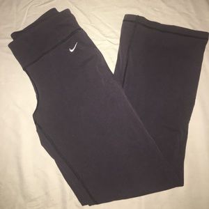 Nike dri-fit black yoga pants sz sm